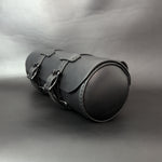 Load image into Gallery viewer, Motorcycle Leather Bag - All Black
