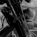 Load image into Gallery viewer, Motorcycle Leather Bag - All Black

