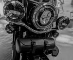 Load image into Gallery viewer, Motorcycle Leather Bag - All Black
