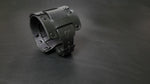 Load image into Gallery viewer, LEATHER CUFF BRACELET / BIKER&#39;S WRISTBAND - black leather
