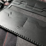 Load image into Gallery viewer, LONG TRUCKER WALLET - all black

