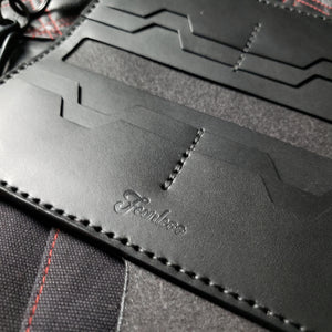 LONG TRUCKER WALLET - all black