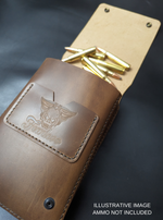 Load image into Gallery viewer, LEATHER HUNTING BELT POUCH - Ammo Pouch
