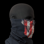 Load image into Gallery viewer, Tube Face Mask - Skull USA Flag
