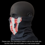 Load image into Gallery viewer, Tube Face Mask - Skull USA Flag
