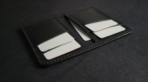 6 POCKET WALLET - black