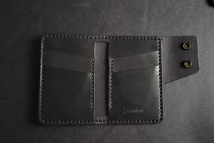 6 POCKET SNAP WALLET - black