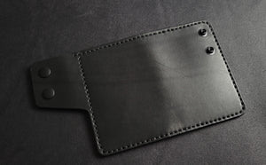 6 POCKET SNAP WALLET - black