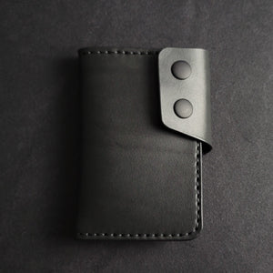 6 POCKET SNAP WALLET - black