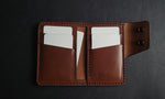 Load image into Gallery viewer, 6 POCKET SNAP WALLET - brown
