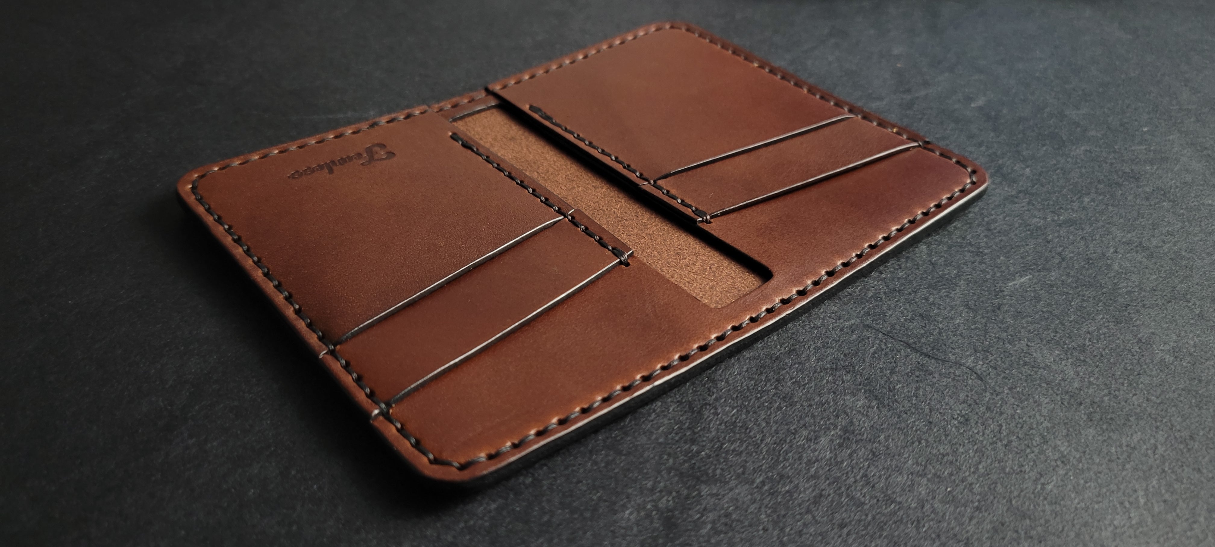 6 POCKET WALLET - brown