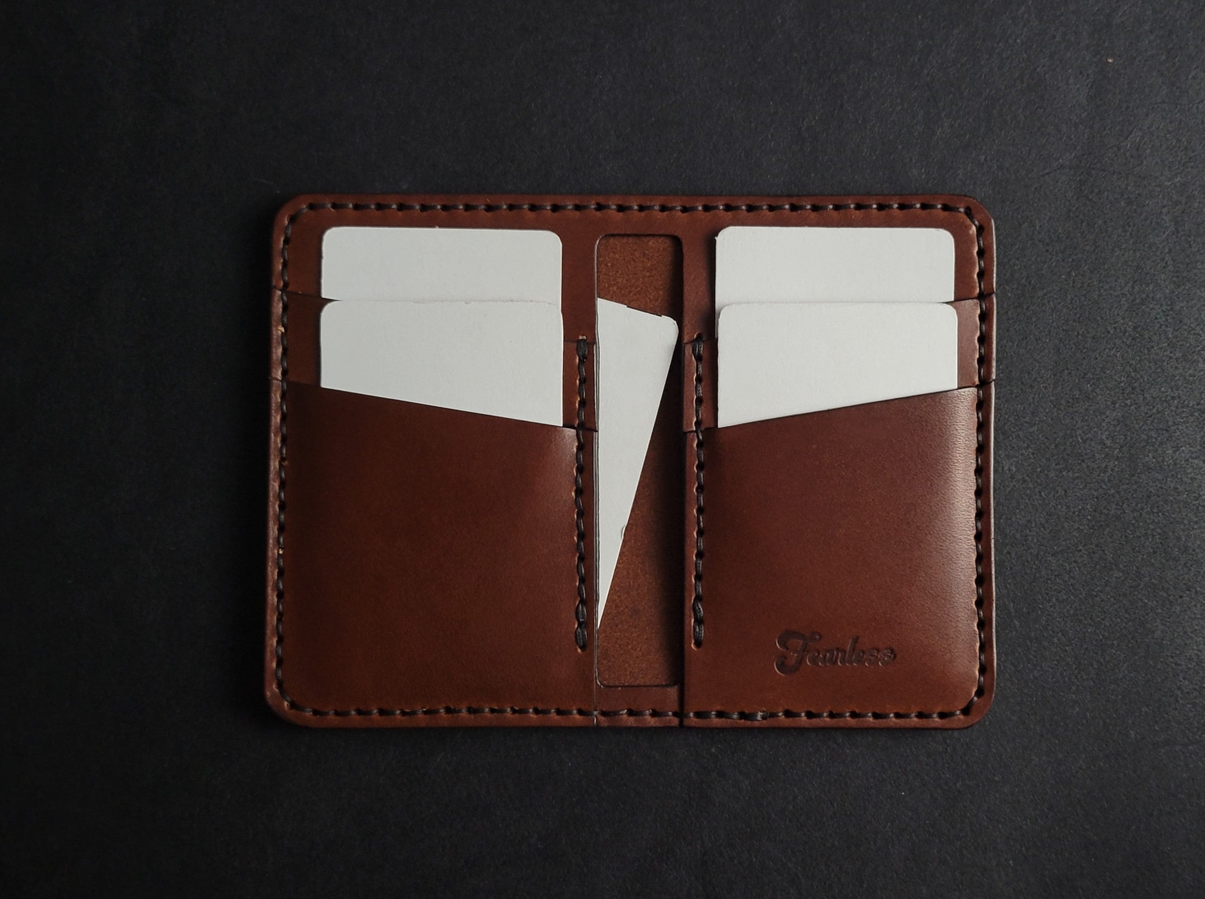 6 POCKET WALLET - brown