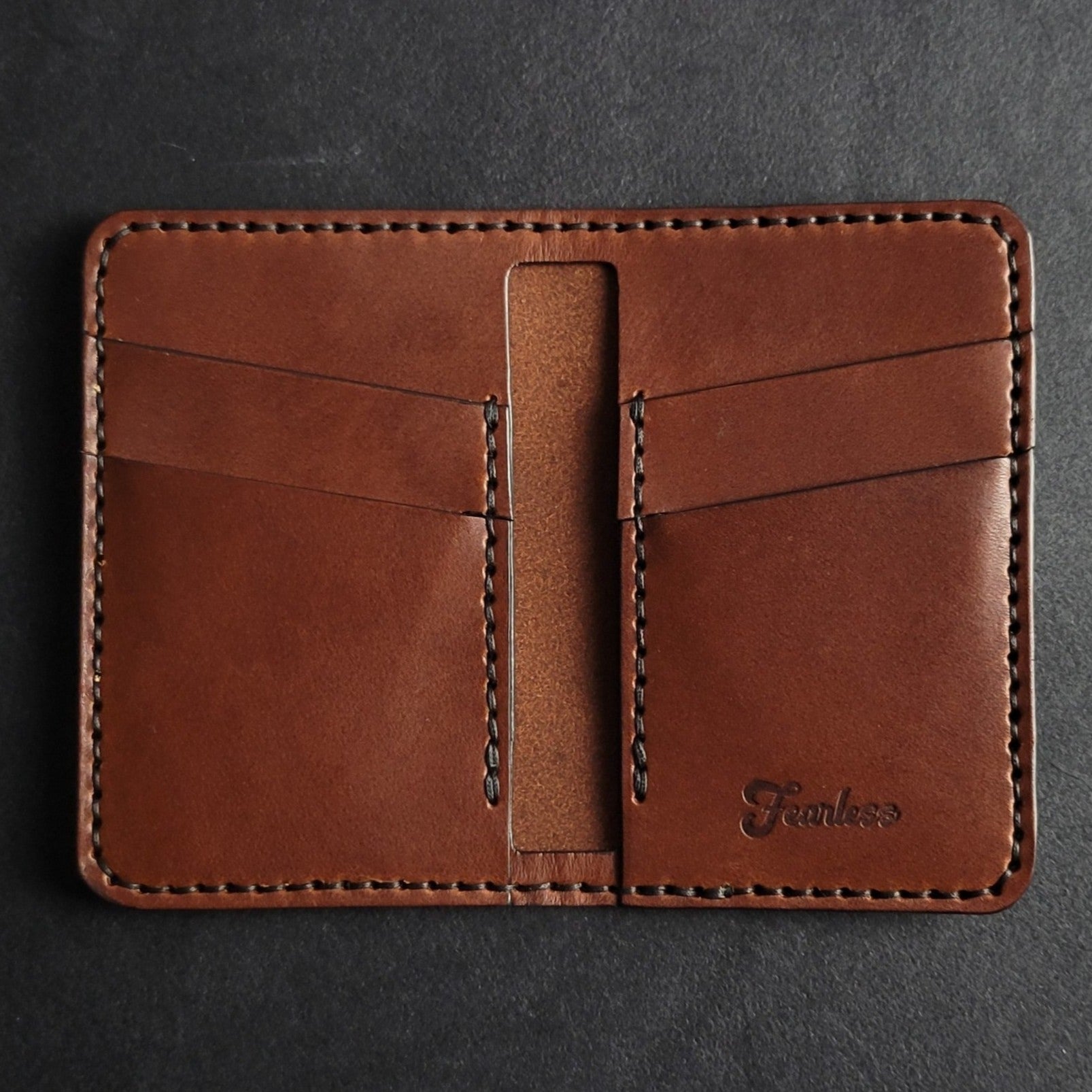 6 POCKET WALLET - brown