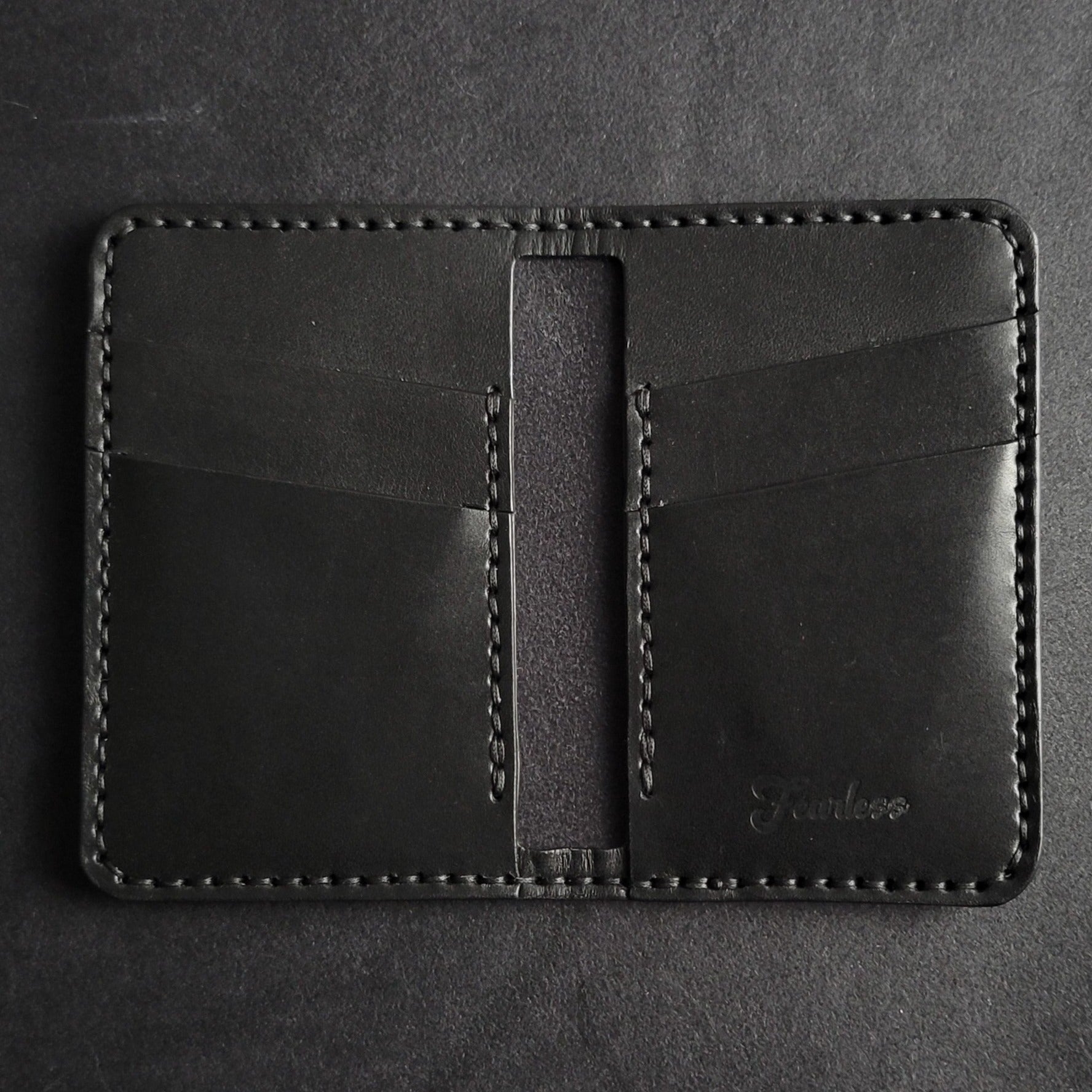 6 POCKET WALLET - black