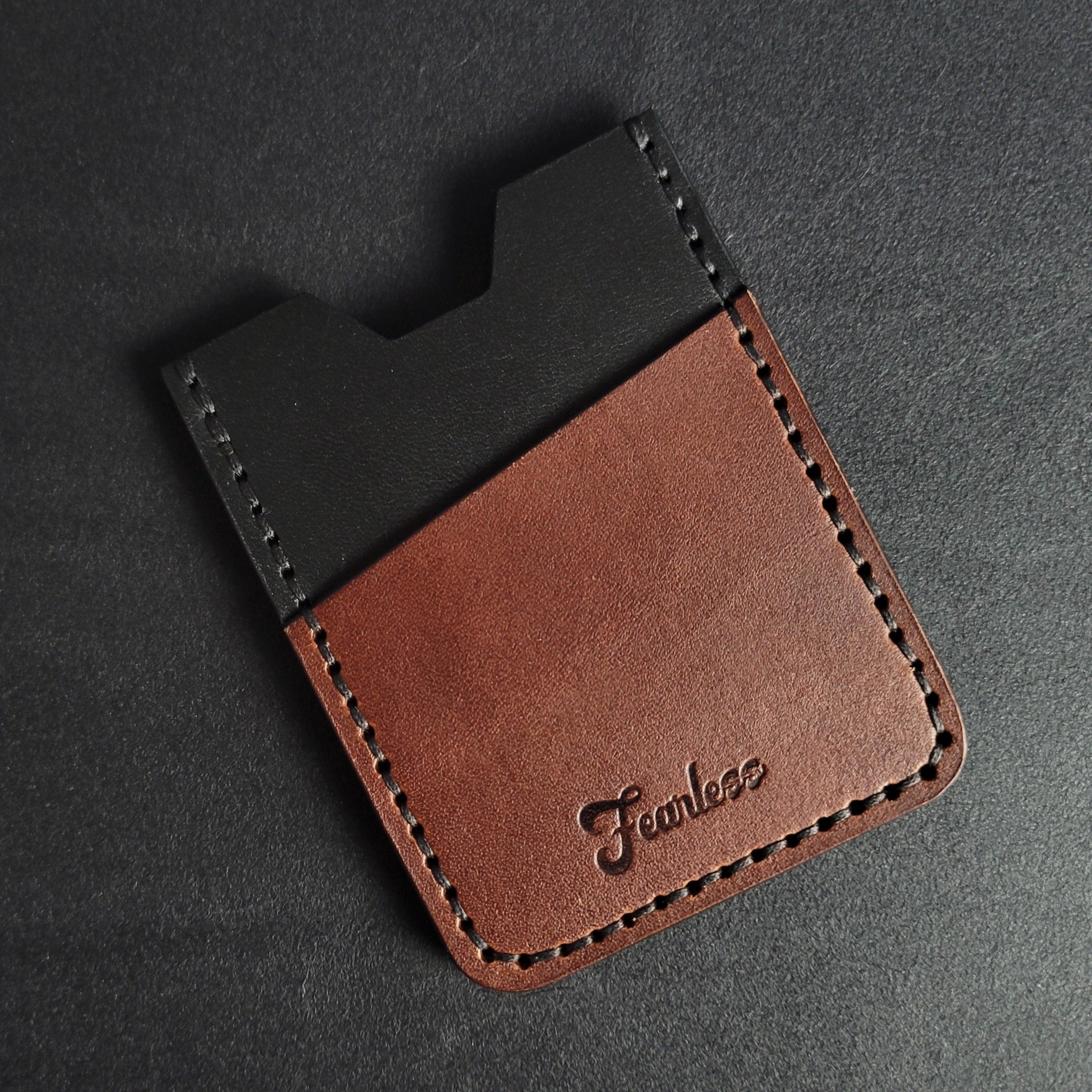 MINIMALIST WALLET - brown/black