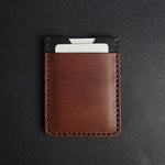 Load image into Gallery viewer, MINIMALIST WALLET - brown/black
