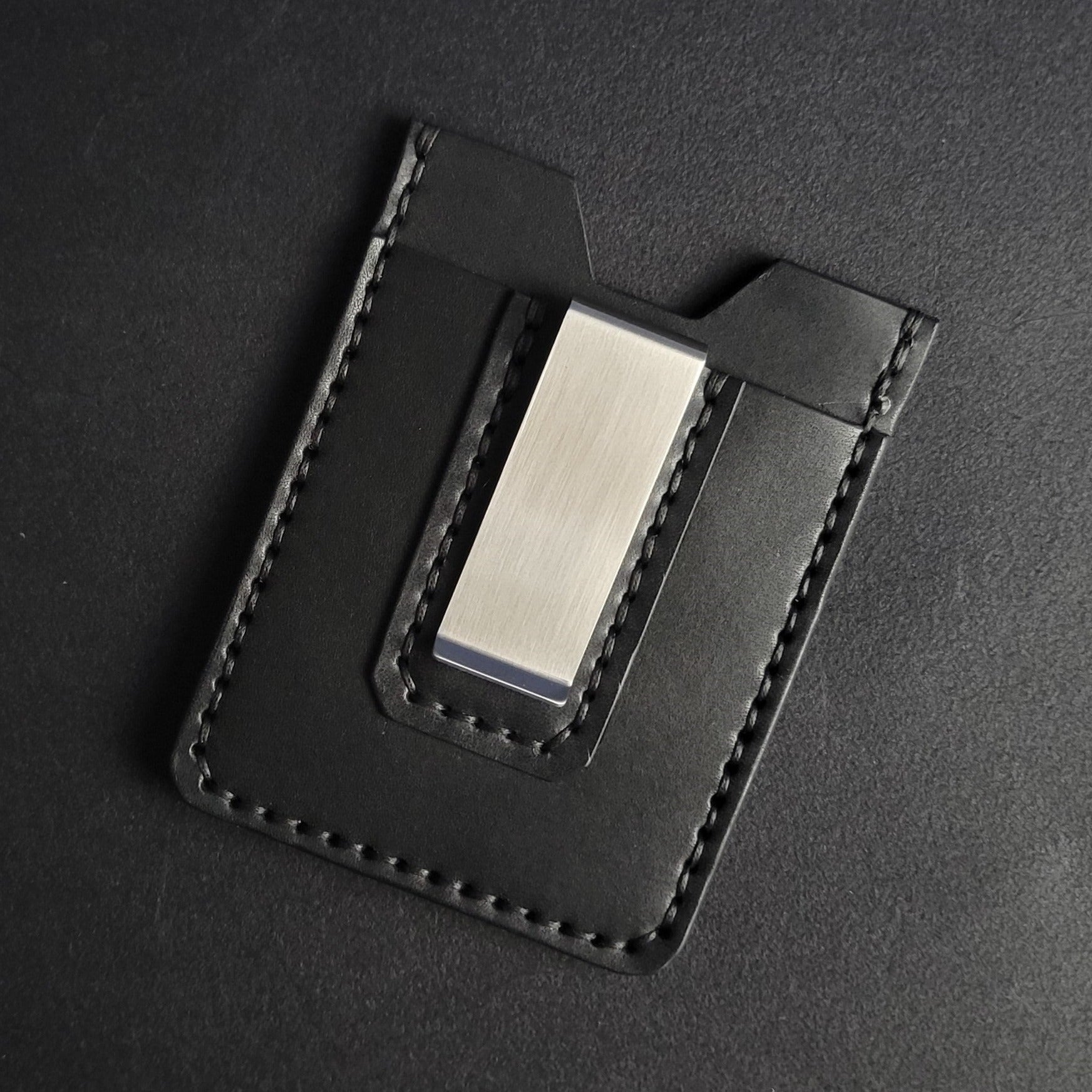 MONEY CLIP WALLET  - black