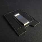 Load image into Gallery viewer, MONEY CLIP WALLET  - black
