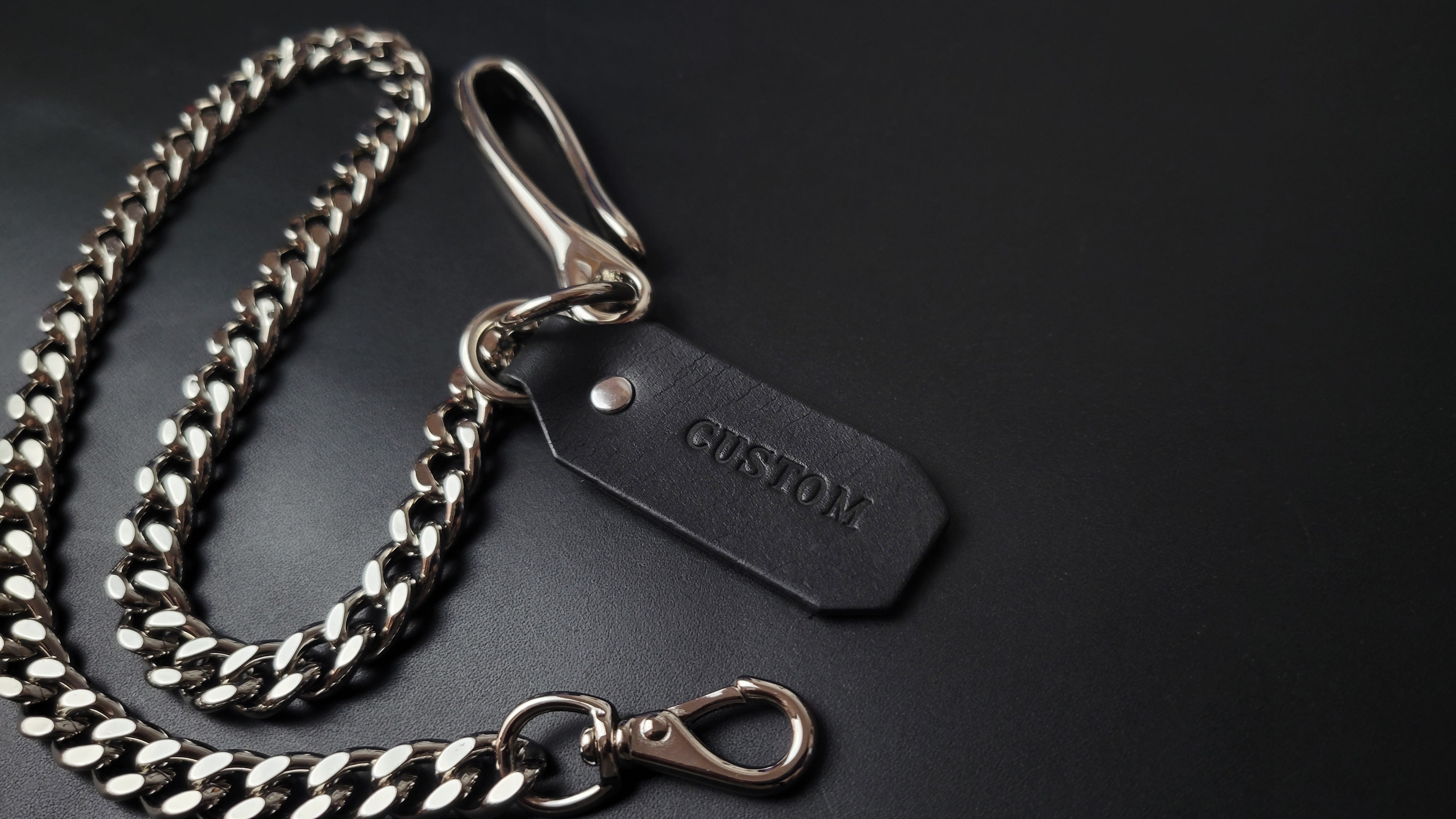 WALLET CHAIN - Nickel Plate