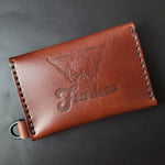 Load image into Gallery viewer, SINGLE POCKET BIKER WALLET - brown
