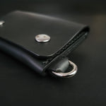 Load image into Gallery viewer, SINGLE POCKET BIKER WALLET - black
