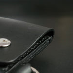 Load image into Gallery viewer, SINGLE POCKET BIKER WALLET - black

