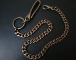 Load image into Gallery viewer, WALLET CHAIN - antique brass hardware
