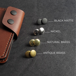 Load image into Gallery viewer, 6 POCKET SNAP WALLET - brown
