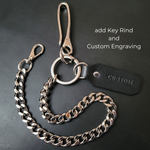 Load image into Gallery viewer, WALLET CHAIN - Nickel Plate
