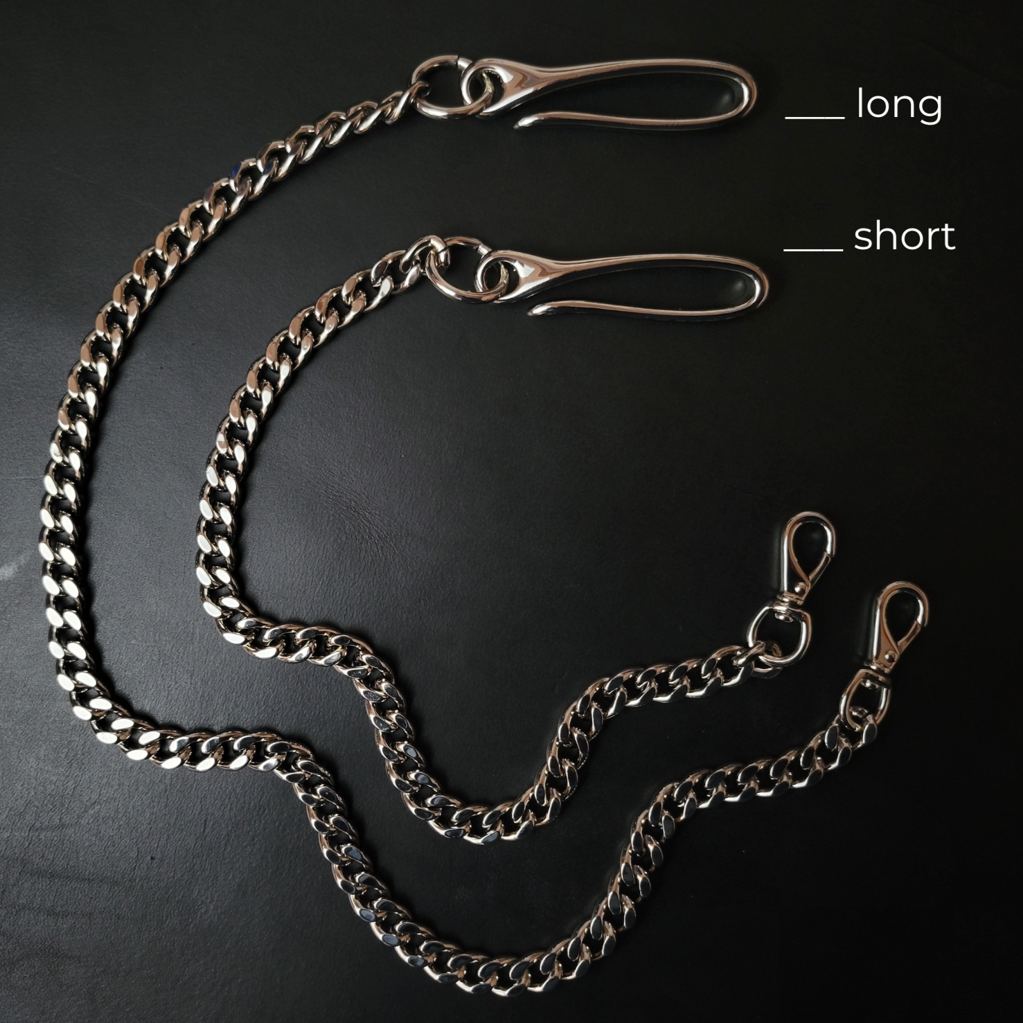 WALLET CHAIN - Nickel Plate