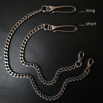 Load image into Gallery viewer, WALLET CHAIN - Nickel Plate
