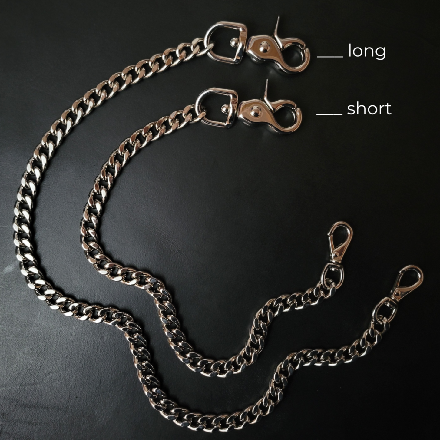 WALLET CHAIN - Nickel Plate